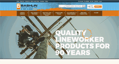 Desktop Screenshot of bashlin.com